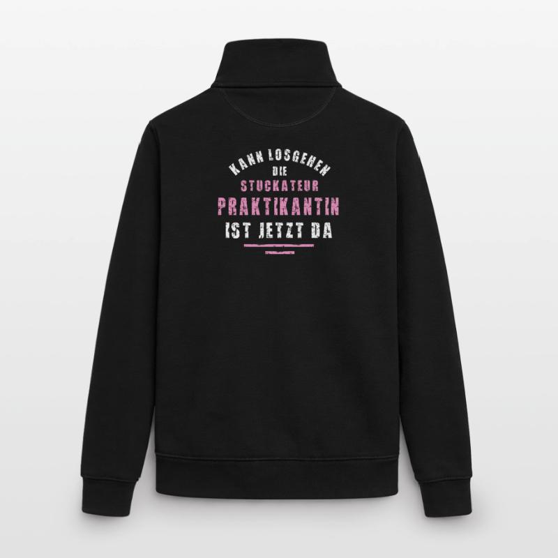 Plasterer Internship Plasterer Internship Unisex Organic Zip Sweatshirt by Stanley/Stella