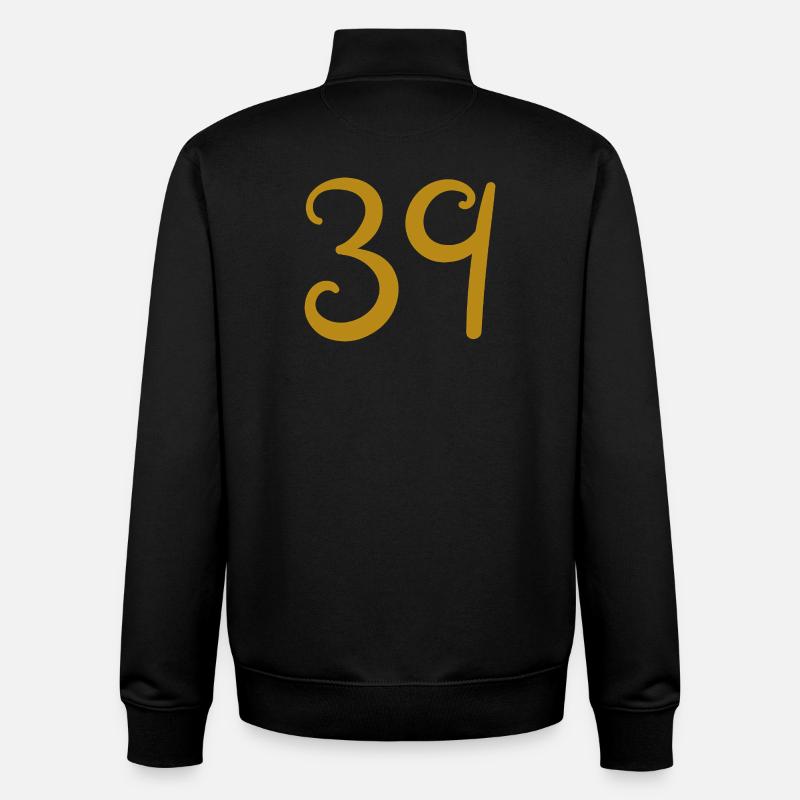 39 - Sweat zippé unisexe en coton bio Stanley/Stella - noir
