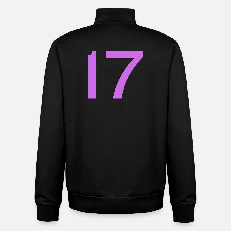 17 - Sweat zippé unisexe en coton bio Stanley/Stella - noir