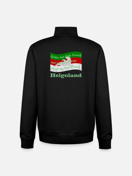 helgoland insel - Unisex Organic Zip Sweatshirt von Stanley/Stella - Schwarz