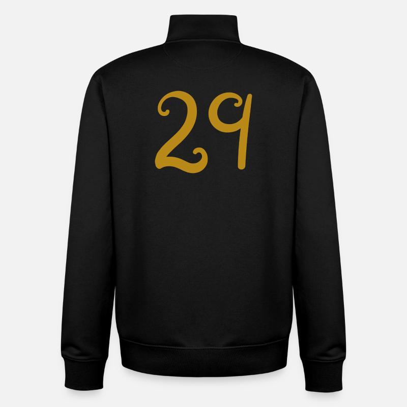 29 - Unisex Organic Zip Sweatshirt by Stanley/Stella - black