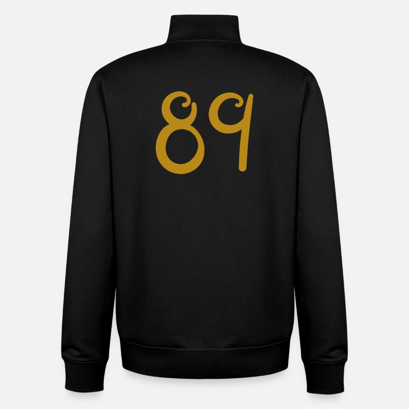 89 - Unisex Organic Zip Sweatshirt von Stanley/Stella - Schwarz