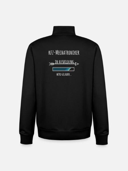 Kfz Mechatroniker Ausbildung Beruf Geschenk - Unisex Organic Zip Sweatshirt von Stanley/Stella - Schwarz