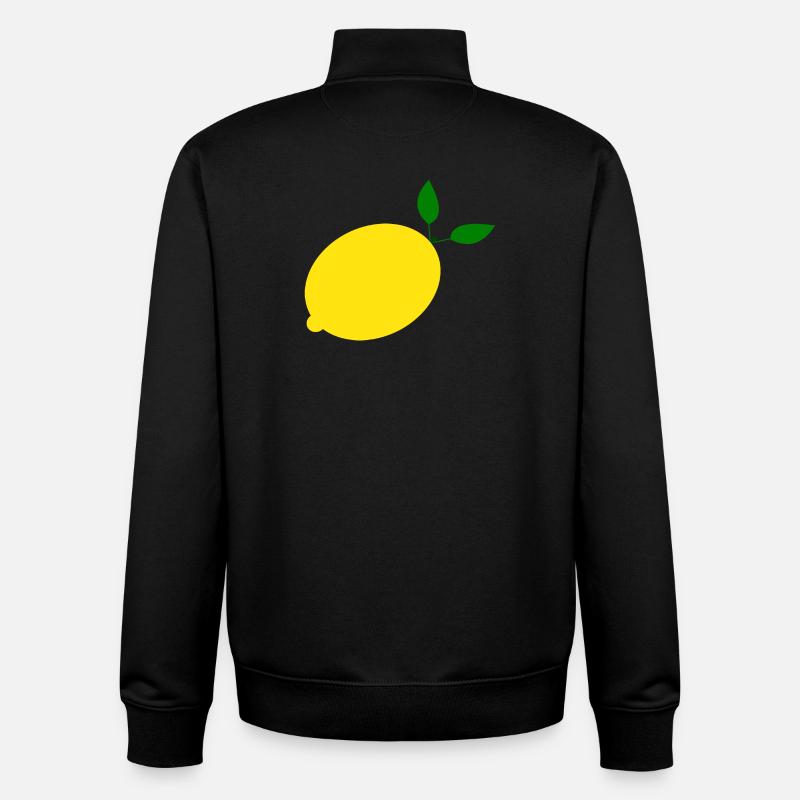 Lemon Lime Lime - Unisex Organic Zip Sweatshirt by Stanley/Stella - black
