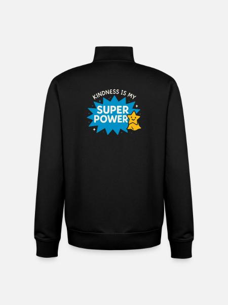 Anti-mobbing-freundlichkeit, Stehen Sie - Unisex Organic Zip Sweatshirt von Stanley/Stella - Schwarz
