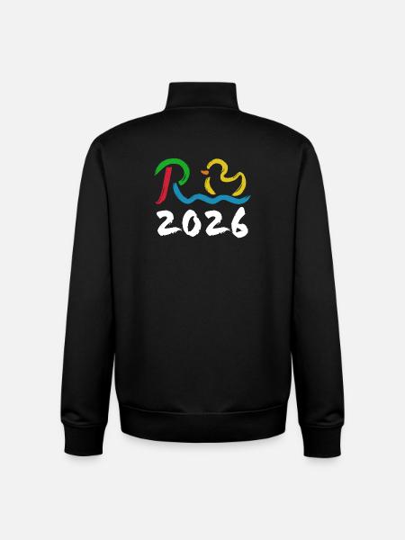 Pension 2026 - Retirement - Pension - Unisex Organic Zip Sweatshirt by Stanley/Stella - black