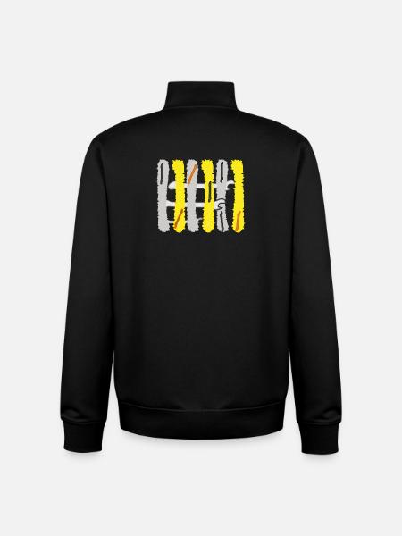 Werkzeug Schraubenschlüsseln - Unisex Organic Zip Sweatshirt von Stanley/Stella - Schwarz