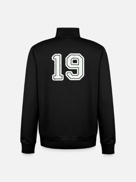 19 - Unisex Organic Zip Sweatshirt by Stanley/Stella - black