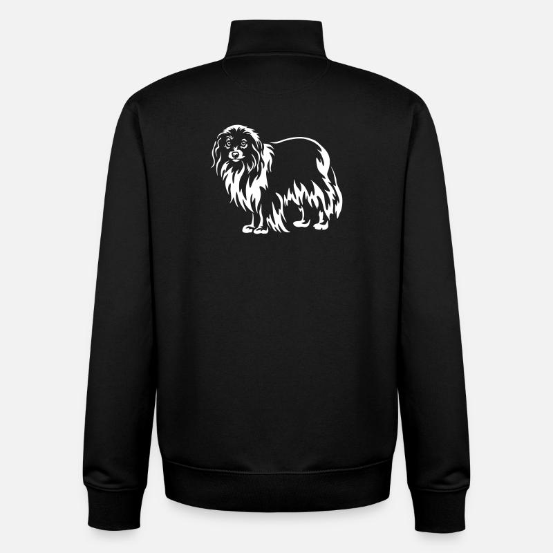 Phalène "Black Edition" - Unisex Organic Zip Sweatshirt by Stanley/Stella - black