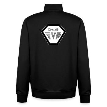 The Guy Man Super Guy Great GUY - Unisex Organic Zip Sweatshirt by Stanley/Stella - black - Back - AI Model Male 185 light (185cm)