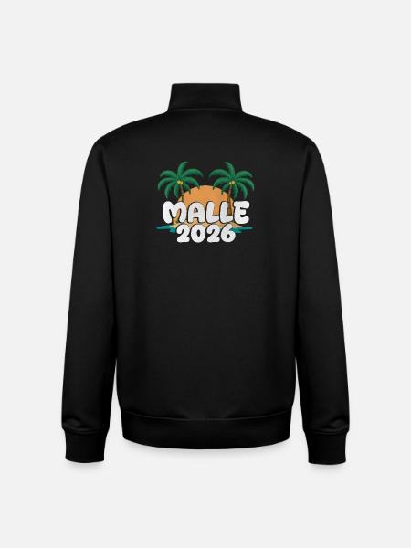 Malle 2026 - Unisex Organic Zip Sweatshirt by Stanley/Stella - black