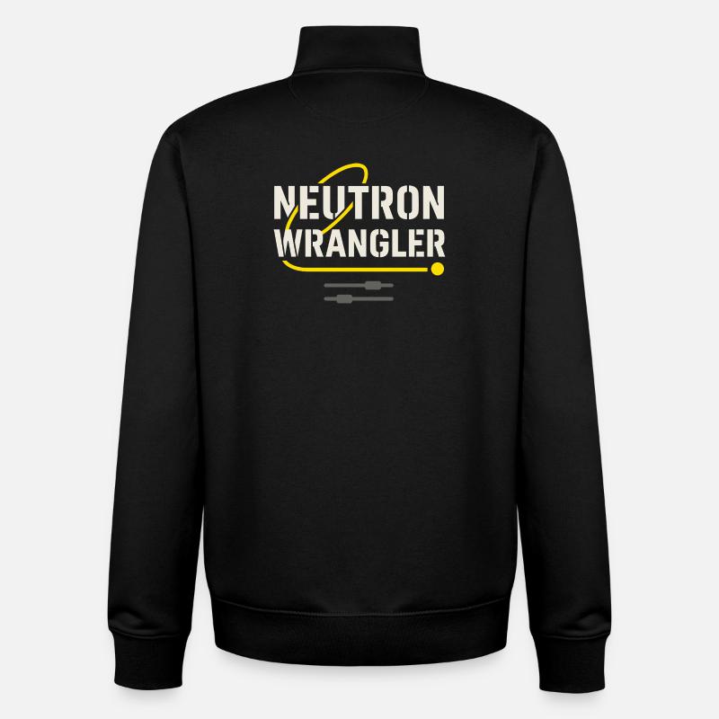 Fier - Sweat zippé unisexe en coton bio Stanley/Stella - noir