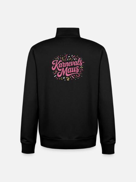 Carnival Mouse Cologne Carnival Mouse - Unisex Organic Zip Sweatshirt by Stanley/Stella - black