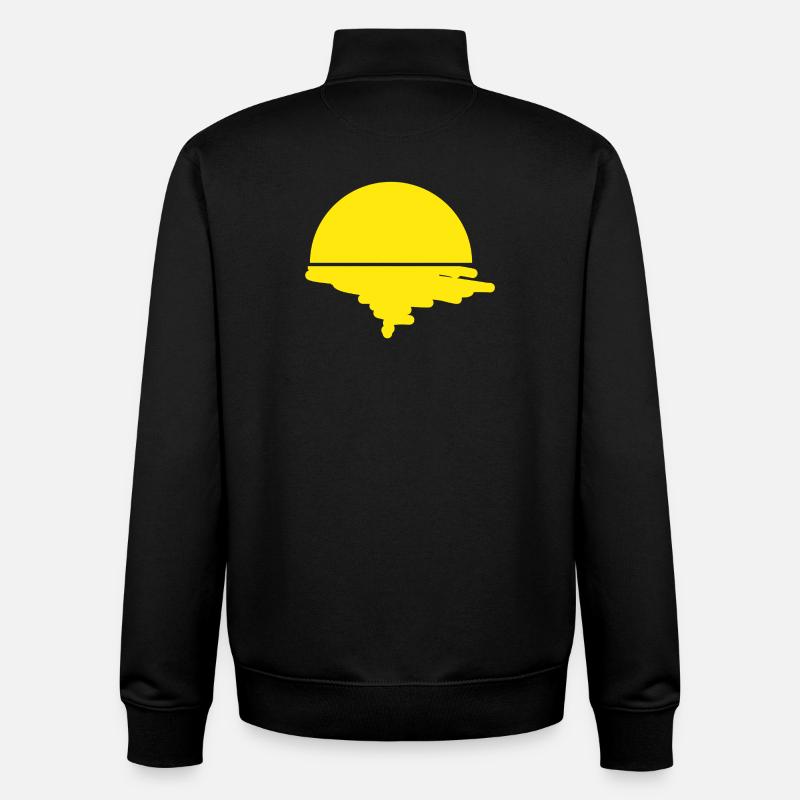 Sun Artistic Performance - Unisex Organic Zip Sweatshirt by Stanley/Stella - black