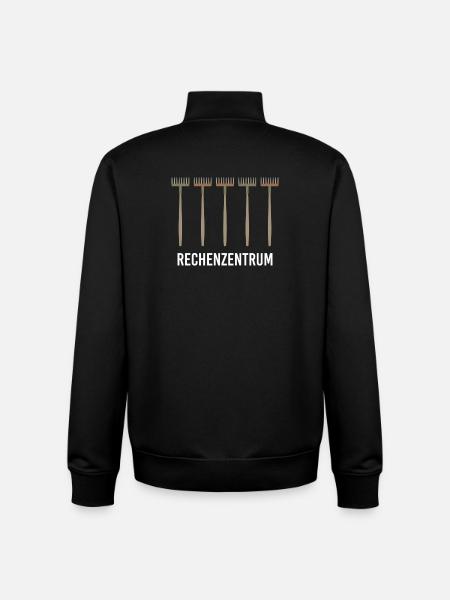 Rechenzentrum Gärtner Garten Gartenarbeit - Unisex Organic Zip Sweatshirt von Stanley/Stella - Schwarz