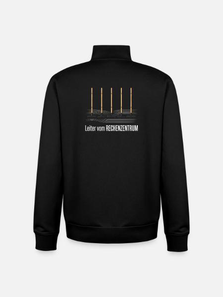Leiter Vom Rechenzentrum Gartenarbeit Gärtner - Unisex Organic Zip Sweatshirt von Stanley/Stella - Schwarz