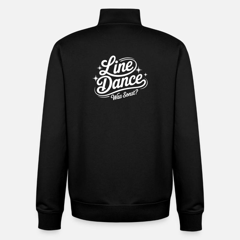 Danse en ligne Quoi d’autre ? - Sweat zippé unisexe en coton bio Stanley/Stella - noir