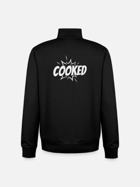 Cooked Explosiver Comic-Style - Unisex Organic Zip Sweatshirt von Stanley/Stella - Schwarz
