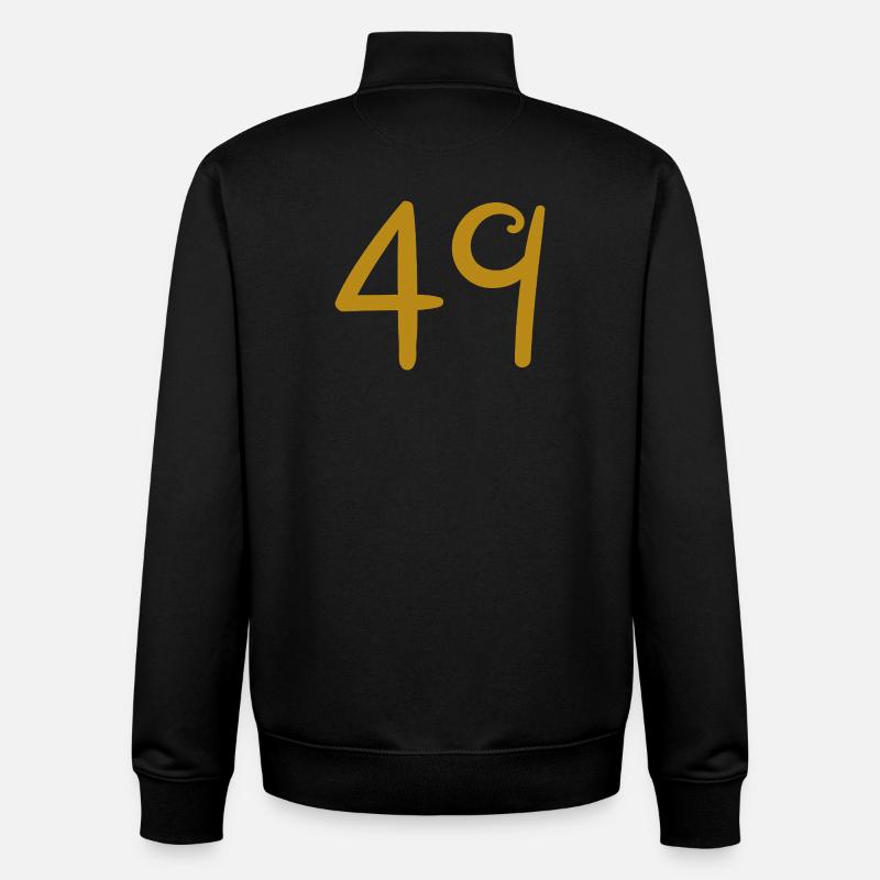 49 - Unisex Organic Zip Sweatshirt by Stanley/Stella - black