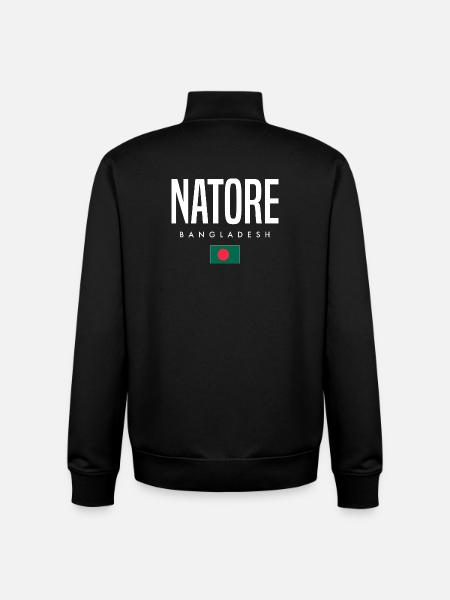 Natore Bangladesh - Unisex Organic Zip Sweatshirt by Stanley/Stella - black