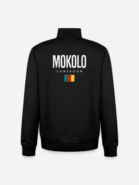 Mokolo Kamerun Kameruner - Unisex Organic Zip Sweatshirt von Stanley/Stella - Schwarz