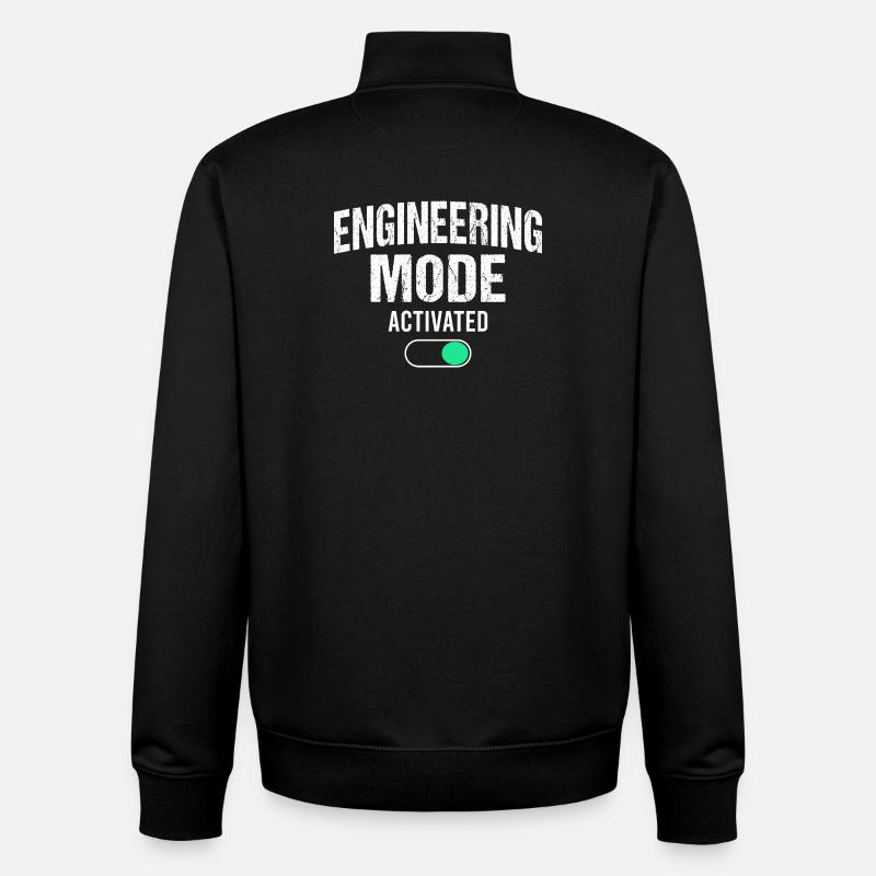 Mechanical Engineering Mechanical Engineer - Unisex Organic Zip Sweatshirt by Stanley/Stella - black