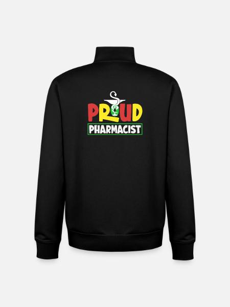 Pharmacist Pharmaceutical Technical - Unisex Organic Zip Sweatshirt by Stanley/Stella - black