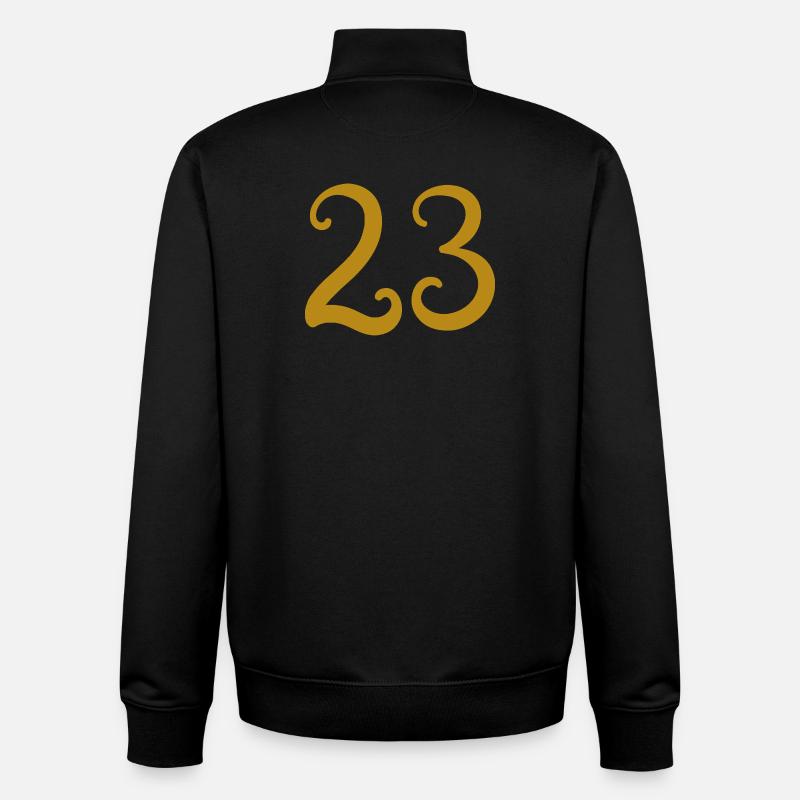 23 - Sweat zippé unisexe en coton bio Stanley/Stella - noir