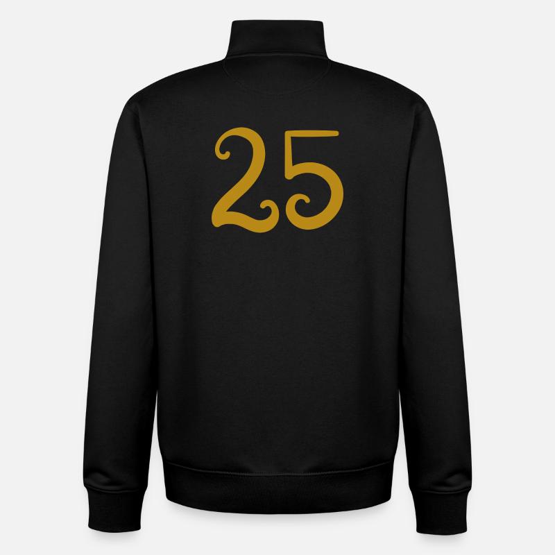 25 - Sweat zippé unisexe en coton bio Stanley/Stella - noir