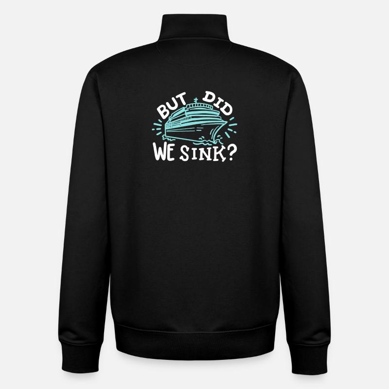 Kreuzfahrtschiff Kreuzfahrt - Unisex Organic Zip Sweatshirt von Stanley/Stella - Schwarz