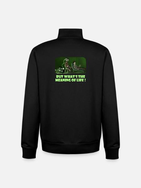 Eines der vielen Paradoxe der KI - Unisex Organic Zip Sweatshirt von Stanley/Stella - Schwarz