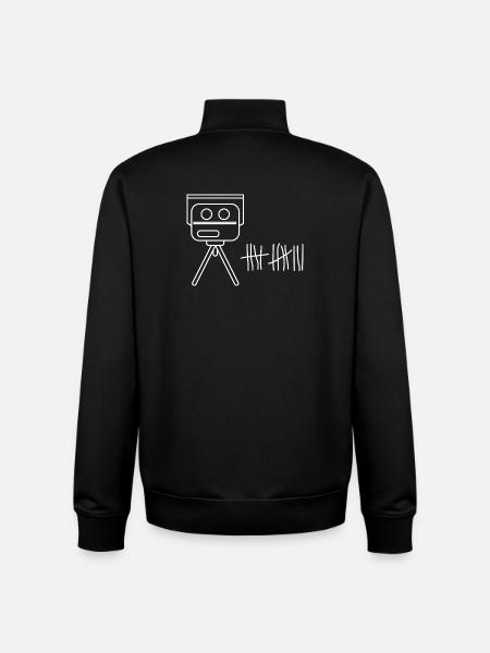 Radars radars - Sweat zippé unisexe en coton bio Stanley/Stella - noir