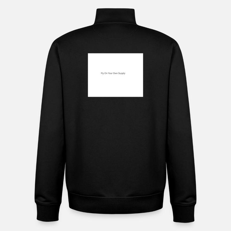 Ermächtigung - Unisex Organic Zip Sweatshirt von Stanley/Stella - Schwarz