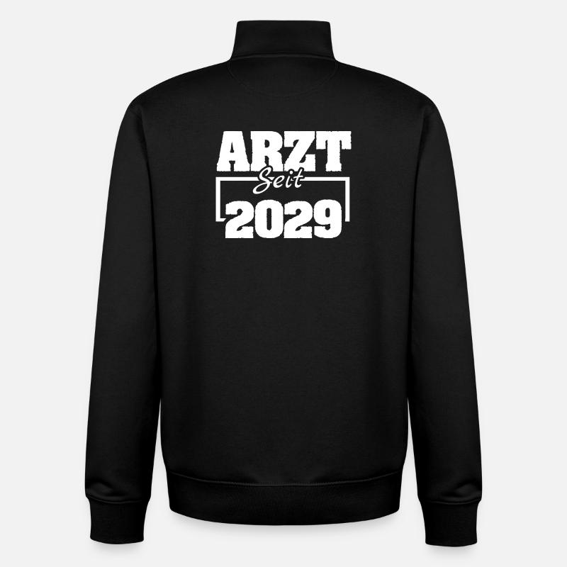 20 - Unisex Organic Zip Sweatshirt von Stanley/Stella - Schwarz