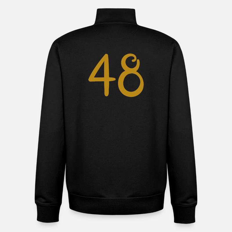 48 - Unisex Organic Zip Sweatshirt von Stanley/Stella - Schwarz