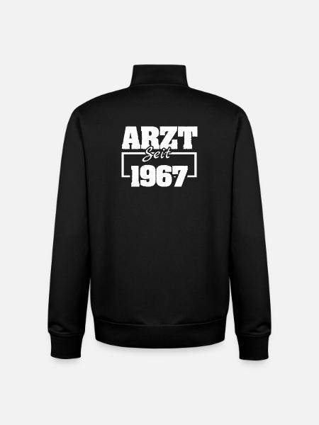 Arbeitsmediziner 19 - Unisex Organic Zip Sweatshirt von Stanley/Stella - Schwarz