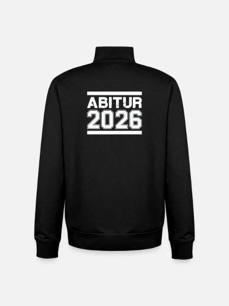 Abitur 2026 - Unisex Organic Zip Sweatshirt by Stanley/Stella - black