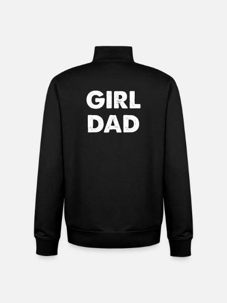 fille papa - Sweat zippé unisexe en coton bio Stanley/Stella - noir