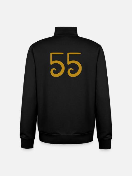 55 - Unisex Organic Zip Sweatshirt von Stanley/Stella - Schwarz
