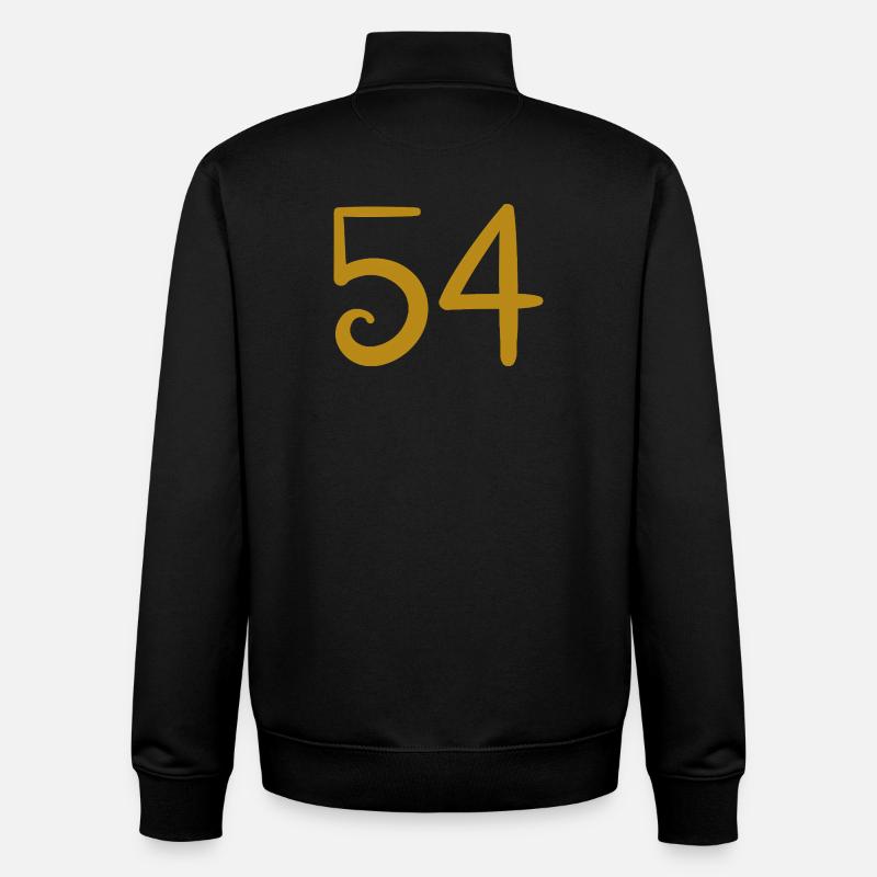 54 - Unisex Organic Zip Sweatshirt by Stanley/Stella - black