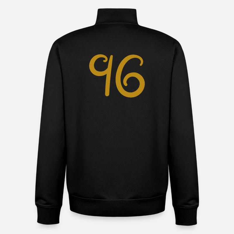 96 - Unisex Organic Zip Sweatshirt by Stanley/Stella - black
