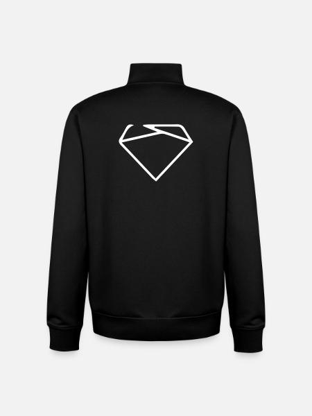Symbol Logo - Unisex Organic Zip Sweatshirt by Stanley/Stella - black