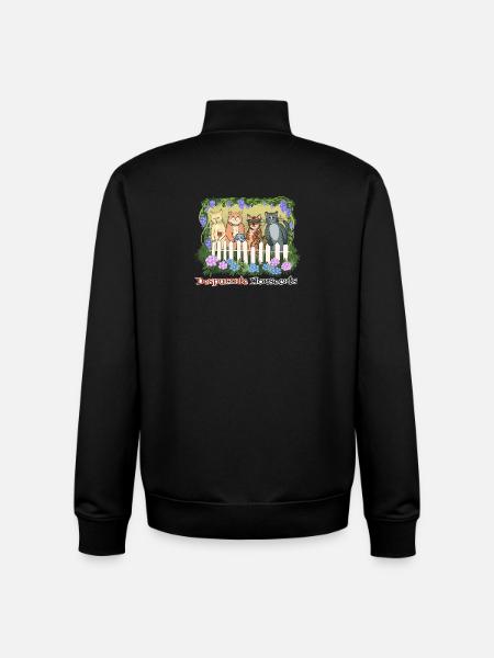 Despurrate Hauskatzen - Unisex Organic Zip Sweatshirt von Stanley/Stella - Schwarz