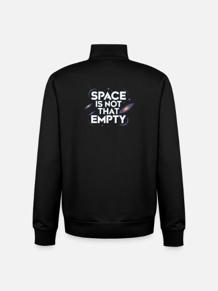 Astronomer Galaxy Outerspace Universe Astronomy - Unisex Organic Zip Sweatshirt by Stanley/Stella - black