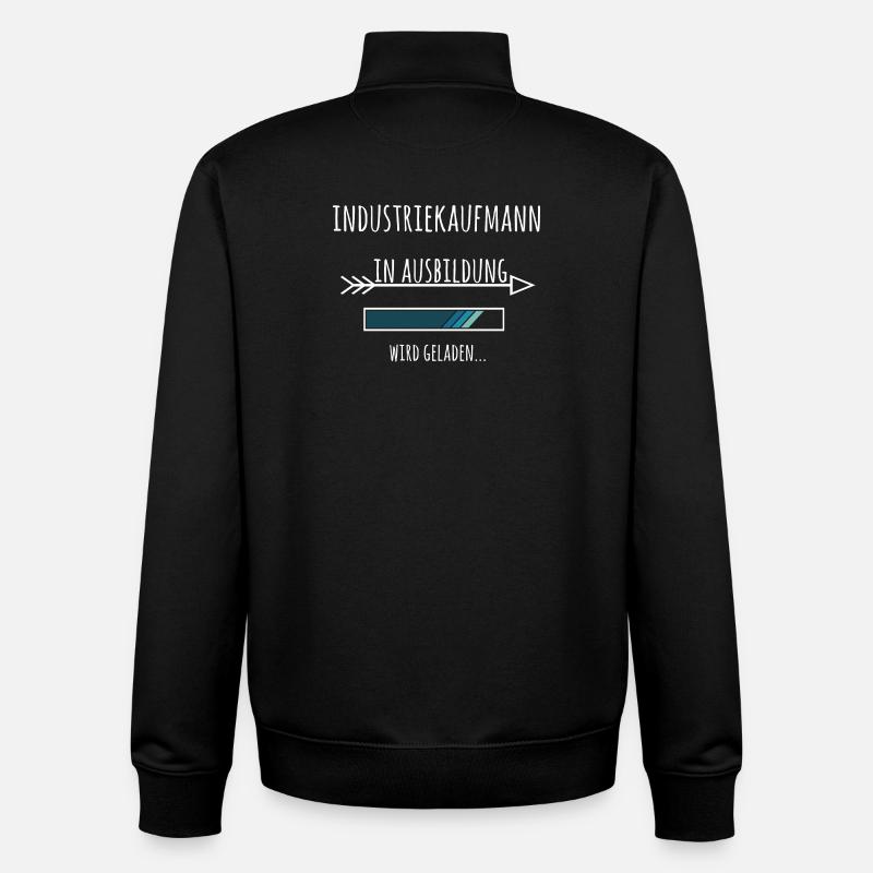 Industriekaufmann Ausbildung Beruf Industrie - Unisex Organic Zip Sweatshirt von Stanley/Stella - Schwarz