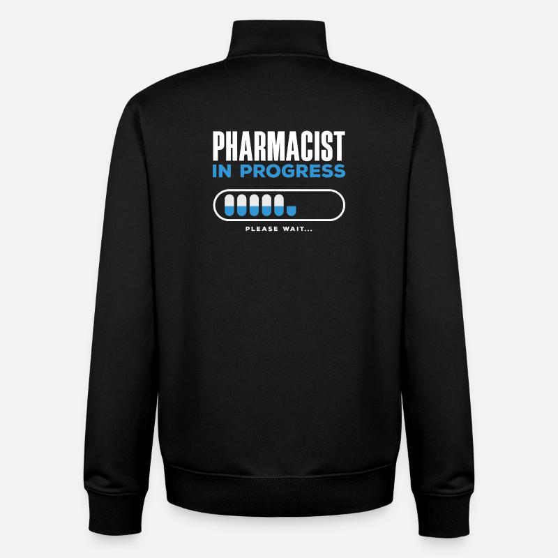 Pharmacist Pharmaceutical Technical - Unisex Organic Zip Sweatshirt by Stanley/Stella - black
