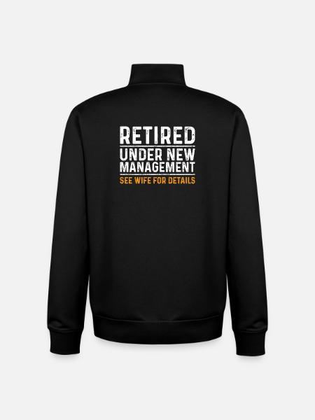 Retirement Remanaged – See Woman - Unisex Organic Zip Sweatshirt by Stanley/Stella - black