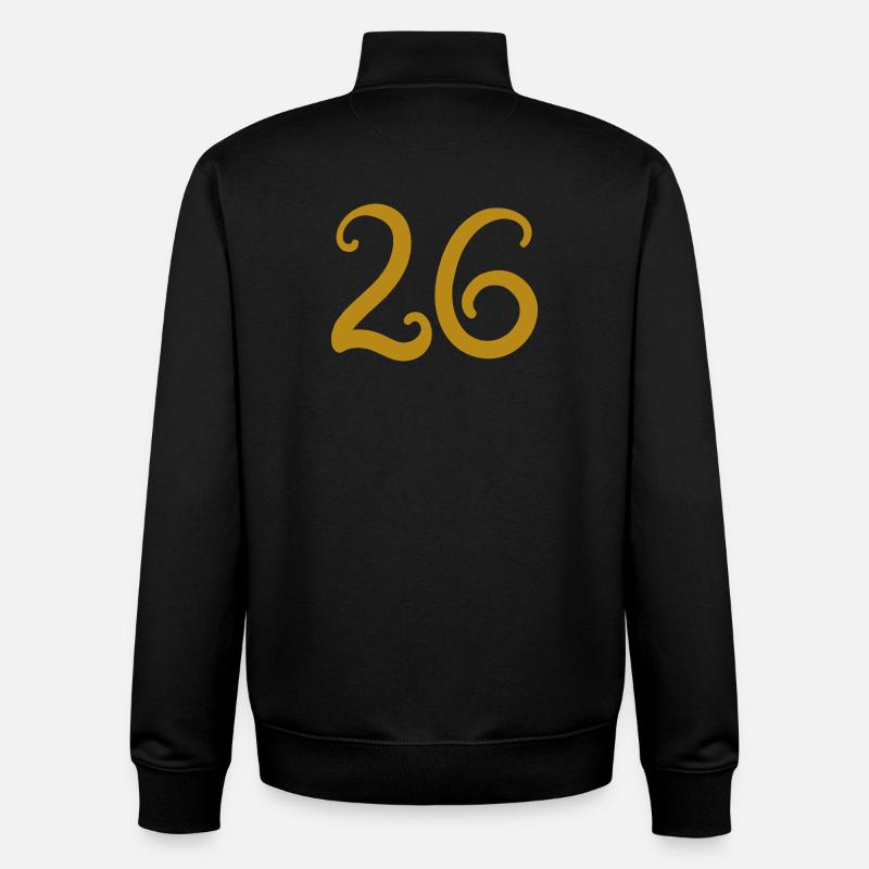 26 - Sweat zippé unisexe en coton bio Stanley/Stella - noir