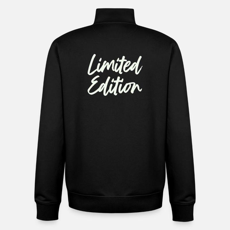 limited_edition- - Unisex Organic Zip Sweatshirt von Stanley/Stella - Schwarz