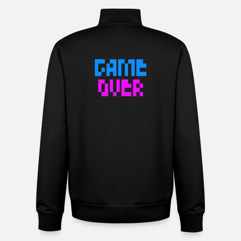 Jeu terminé - Sweat zippé unisexe en coton bio Stanley/Stella - noir